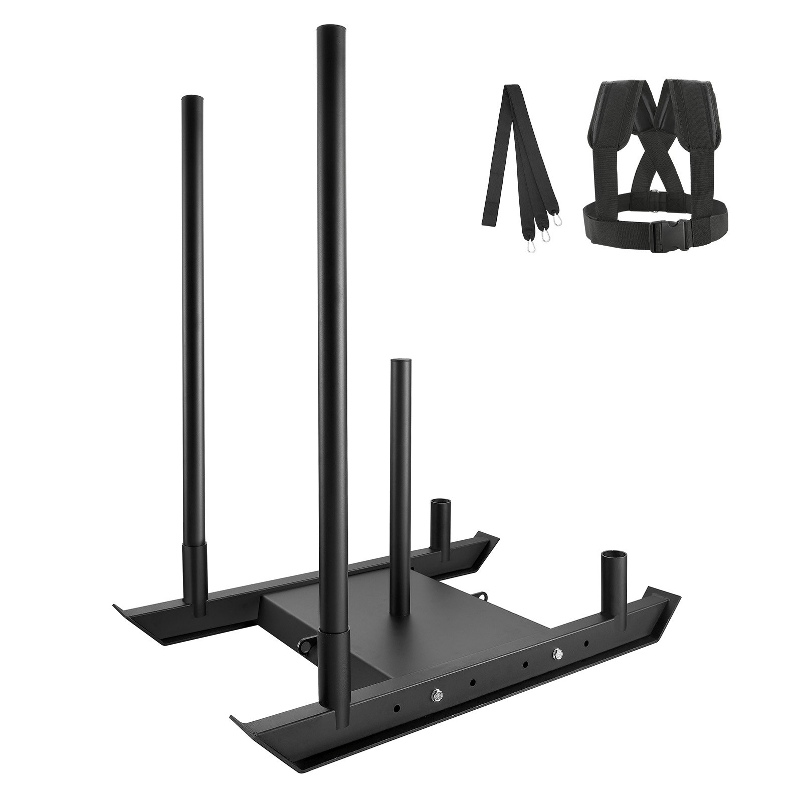Pull Push Power Sled VEVOR Weight Training Sled - Powerful Pull Push Power Sled