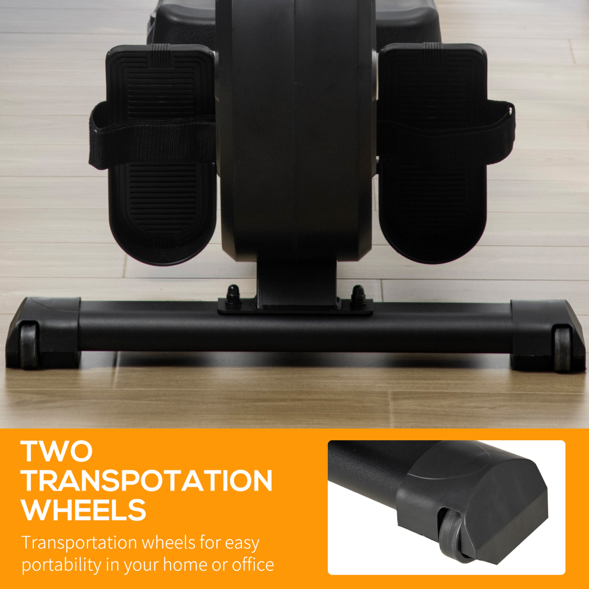 Magnetic Adjustable Rowing Machine with LCD Monitor