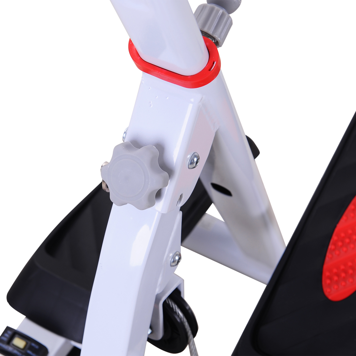 Compact Adjustable Stepper with LCD & Handlebar