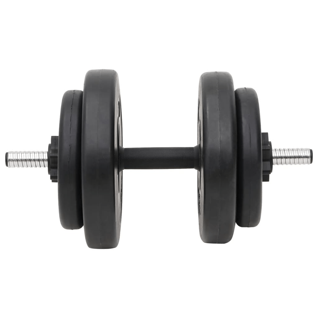 vidaXL Curl Barbell and Dumbbell Set, 60 kg Plates - Ultimate Fitness Gear - Fitness Max