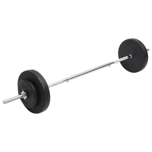 30 kg Barbell Set with Plates - Fitness Max