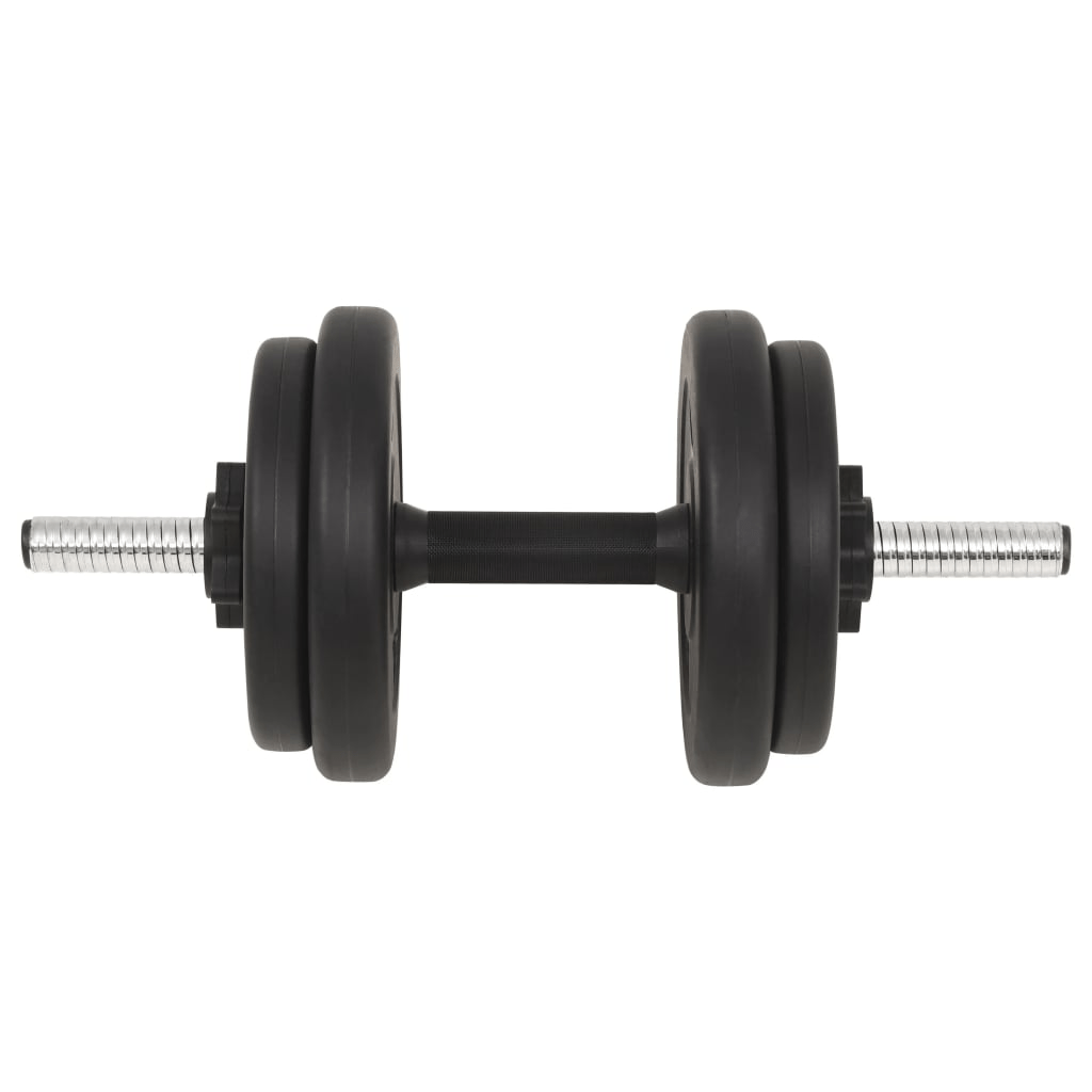 vidaXL 30 kg Barbell and Dumbbell Set for Full-Body Workouts - Fitness Max