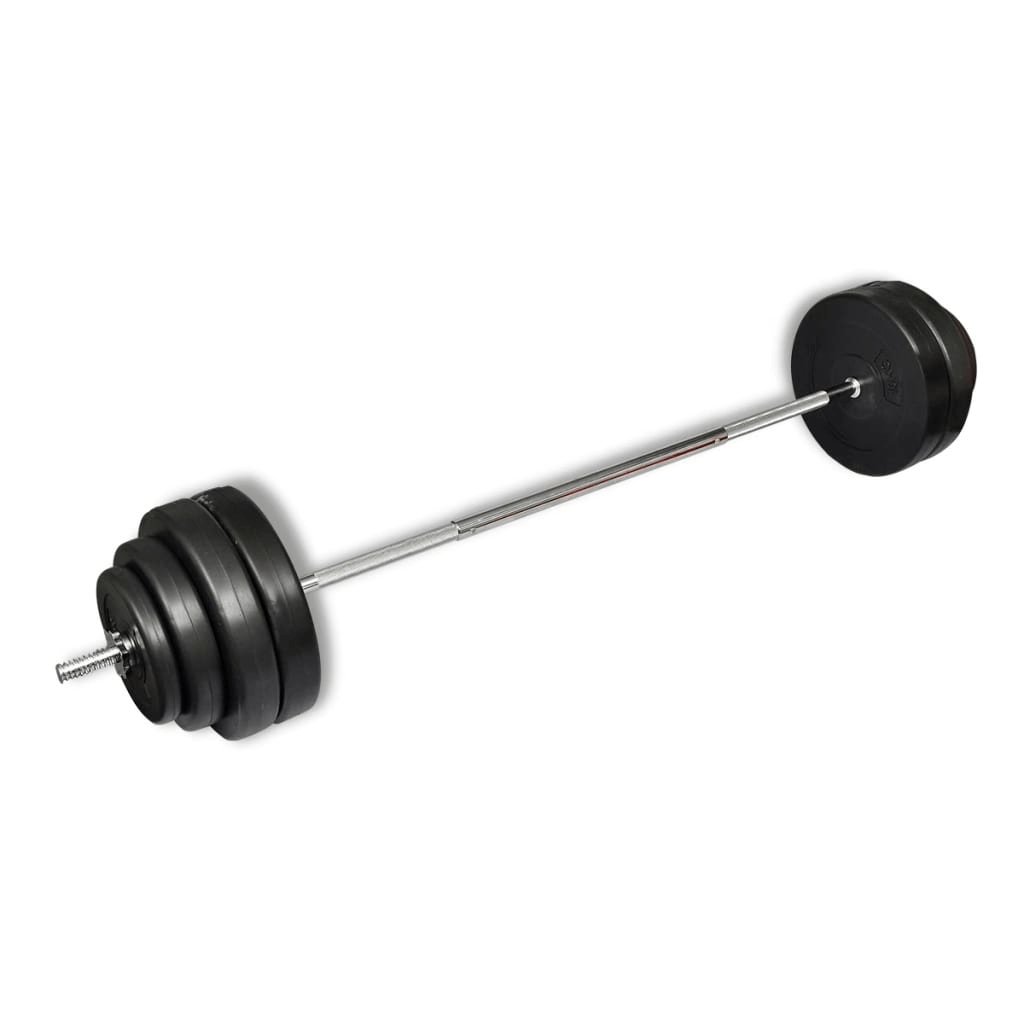 Folding Weight Bench Dumbbell Barbell Set for Home Gym - Fitness Max