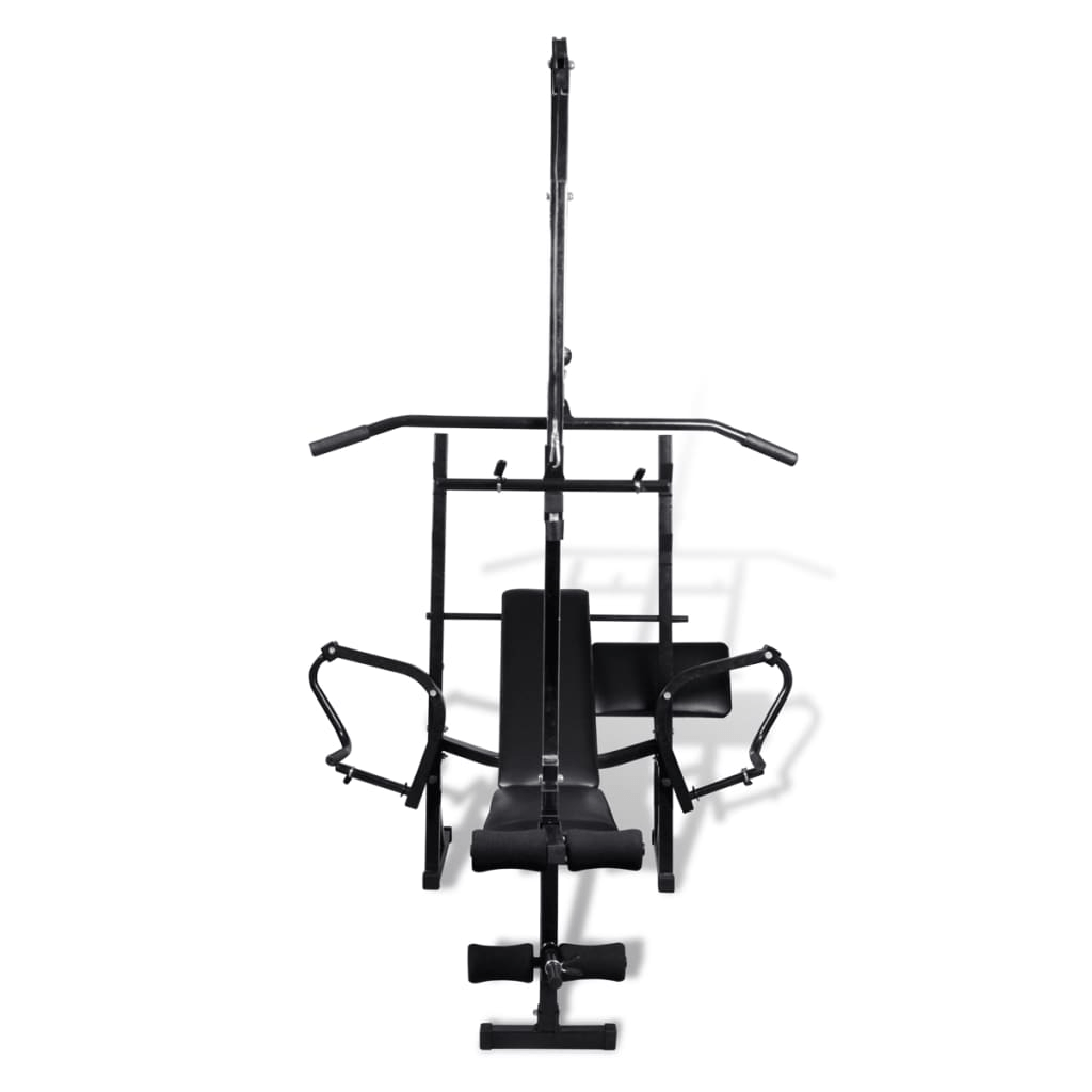 vidaXL Home Gym Fitness Bench: Adjustable Exercise Equipment for Full Body. - Fitness Max