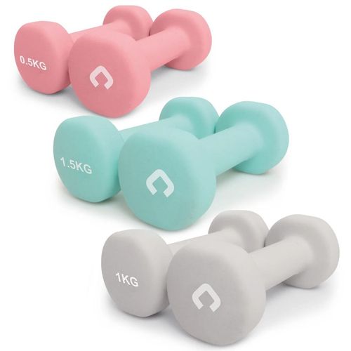Gymcline 6KG Dumbbell Set with Sturdy Design for Beginner Cardio Training - Fitness Max