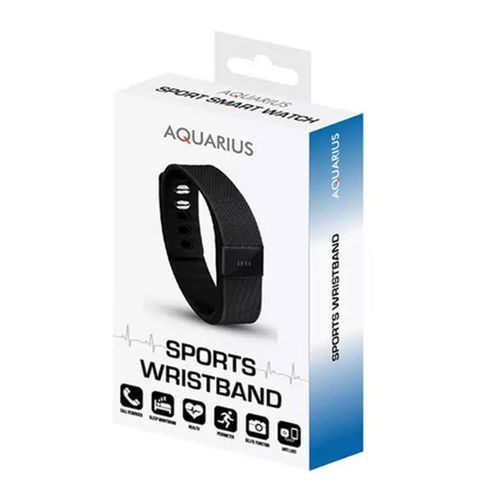 Aquarius OLED Display Bluetooth Fitness Tracker for Wrist, Black - Fitness Max