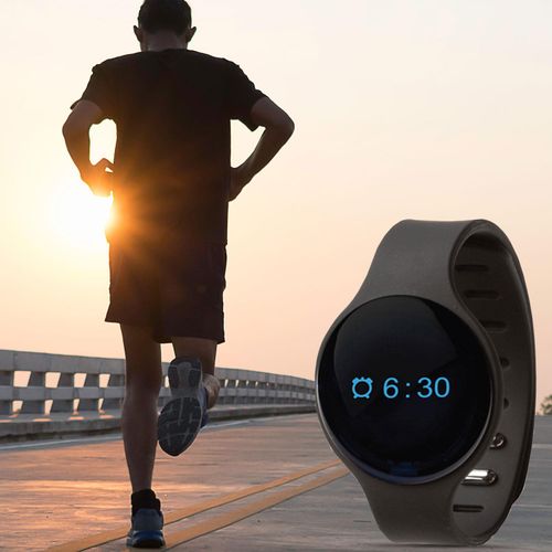 Bas-Tek Sport Bluetooth Fitness Tracker in Lightweight Black UK Version - Fitness Max