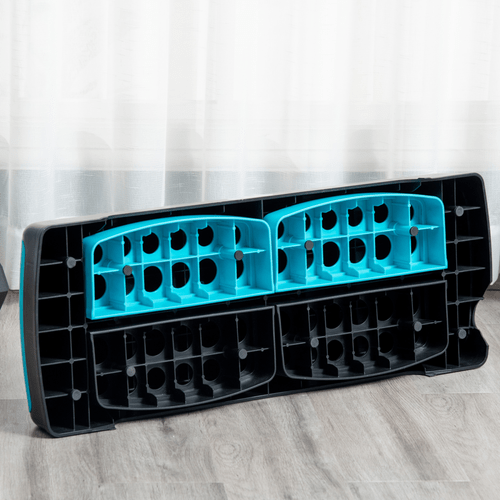 Adjustable Three-Level Aerobic Step Exercise Stepper for Home and Office - Fitness Max