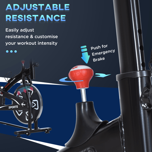 Ultimate Indoor Cycling Bike with LCD Display for Home Fitness. - Fitness Max