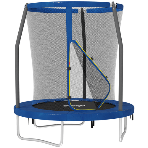 6ft Outdoor Trampoline with Safety Net for Sports Now - Fitness Max