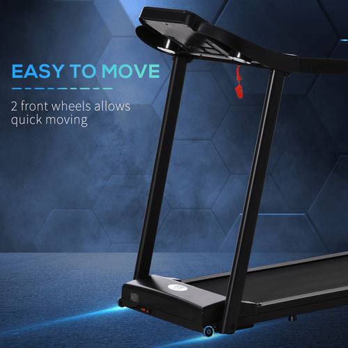 1.5HP Electric Motorised Treadmill with LED Display by HOMCOM - Fitness Max