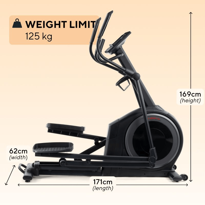 Proform Carbon EL PFEL55925 Elliptical Bike with Advanced Silent Resistance - Fitness Max