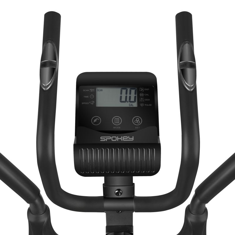 Spokey Eclipse Elliptical Trainer: Smooth, Quiet, Versatile Cardio Machine - Fitness Max
