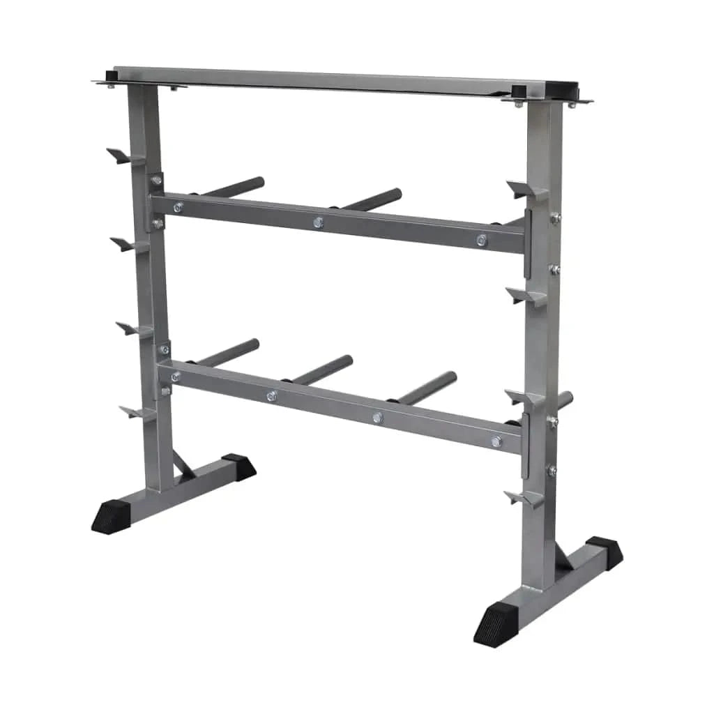 Dumbbell and Barbell Rack Sturdy Dumbbell Barbell Rack