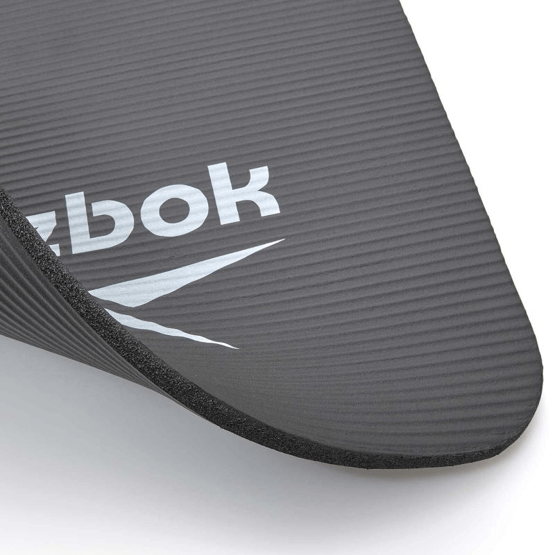 Reebok 10mm Thick Exercise Mat for Yoga with Carrying Strap - Fitness Max