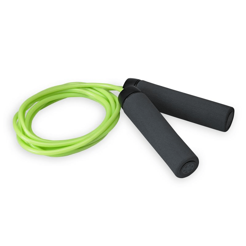 Gaiam Adjustable Jump Rope: Premium Cardio Fitness with Non-Kinking Vinyl - Fitness Max