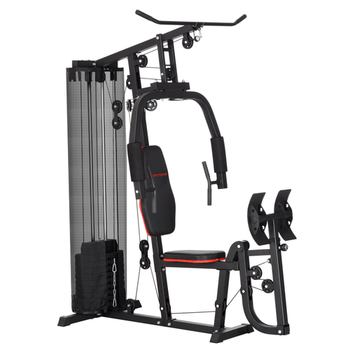 Multi Gym SPORTNOW Compact Multi Gym: 45kg Weight Stack