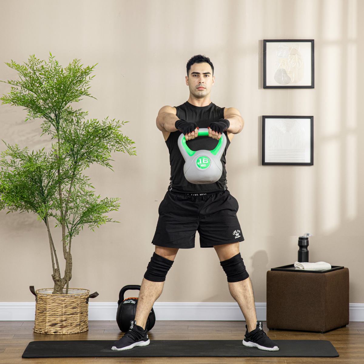 SPORTNOW 16kg Kettlebell