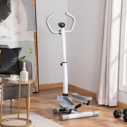 Compact Adjustable Twist Stepper for Complete Home Gym Workouts - HOMCOM
