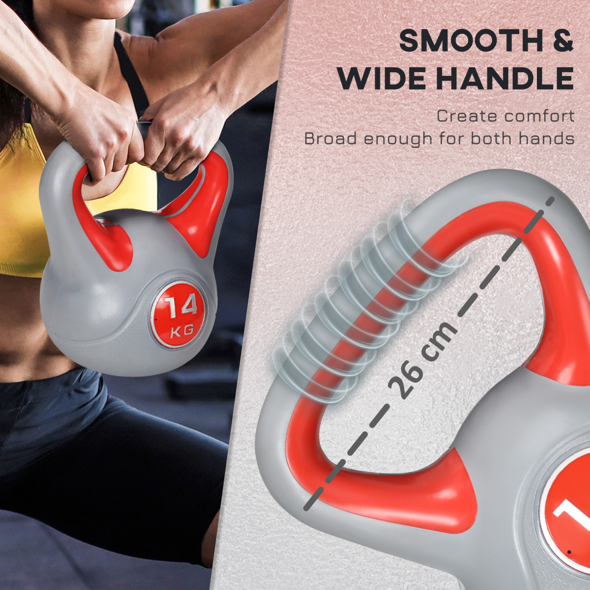 SPORTNOW 14kg Kettlebell