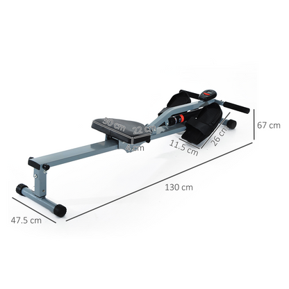 12-Level HOMCOM Rowing Machine