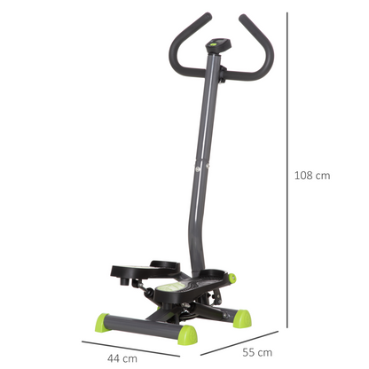 Height Adjustable Twister Stepper with LCD