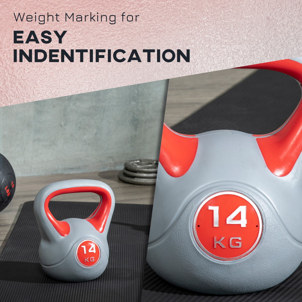 SPORTNOW 14kg Kettlebell