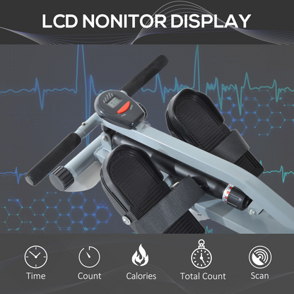 12-Level HOMCOM Rowing Machine