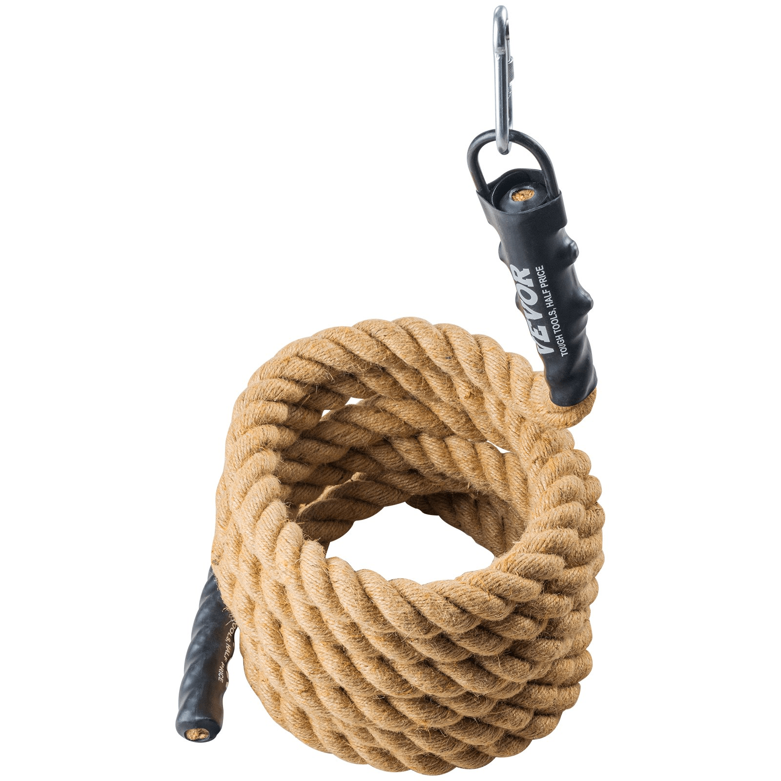 Rope VEVOR Gym Climbing Rope 3.8 cm x 9.14 m