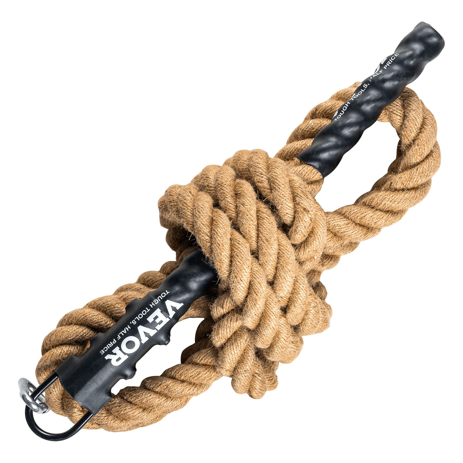 Rope VEVOR Gym Climbing Rope 3.8 cm x 9.14 m