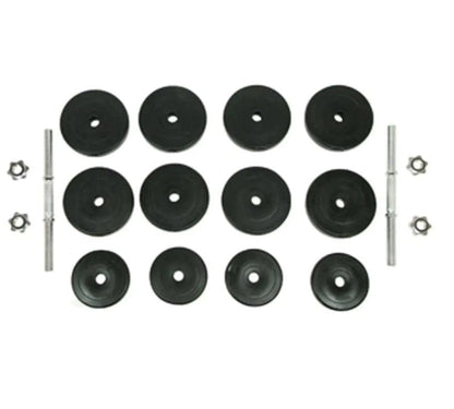 Dumbbell vidaXL 18 Piece Dumbbell Set 30 kg - Adjustable Weights