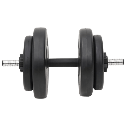 vidaXL Curl Barbell and Dumbbell Set, 60 kg Plates - Ultimate Fitness Gear - Fitness Max