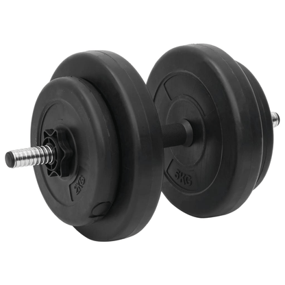 vidaXL Curl Barbell and Dumbbell Set, 60 kg Plates - Ultimate Fitness Gear - Fitness Max