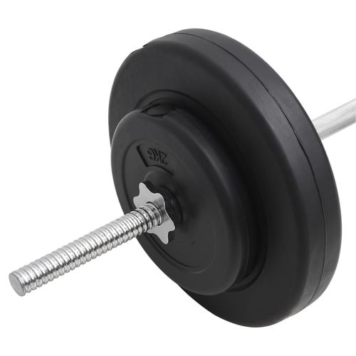 30 kg Barbell Set with Plates - Fitness Max