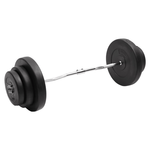 60 kg Curl Barbell with Plates - Fitness Max