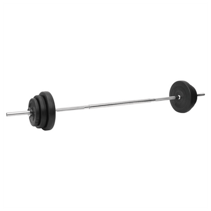 90 kg Barbell and Dumbbell Set with Plates - Fitness Max