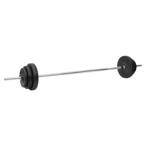90 kg Barbell and Dumbbell Set with Plates - Fitness Max