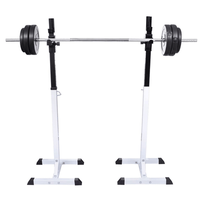 Squat Barbell Rack Set for Home Gym Barbell Training. - Fitness Max