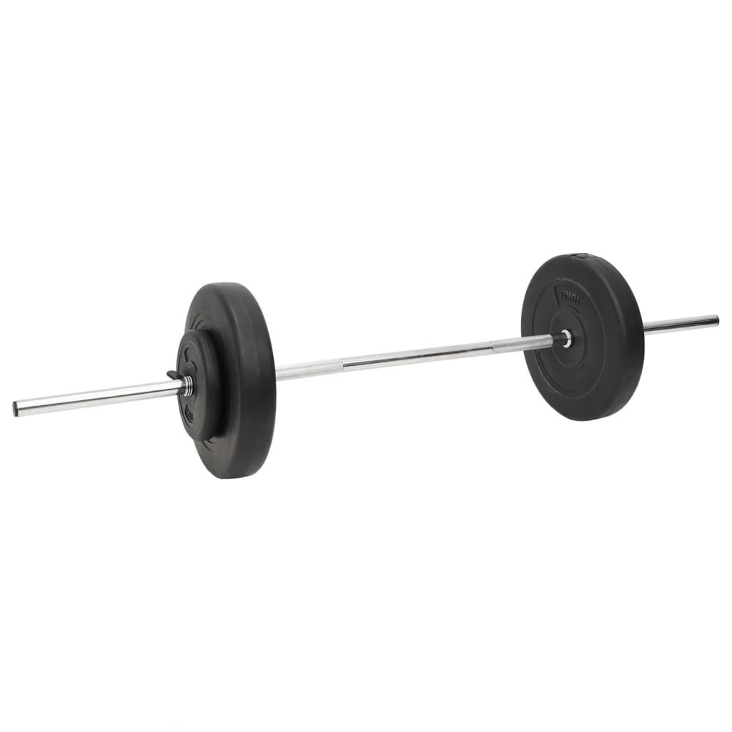 vidaXL 60 kg Barbell and Dumbbell Set for Versatile Fitness Workouts - Fitness Max