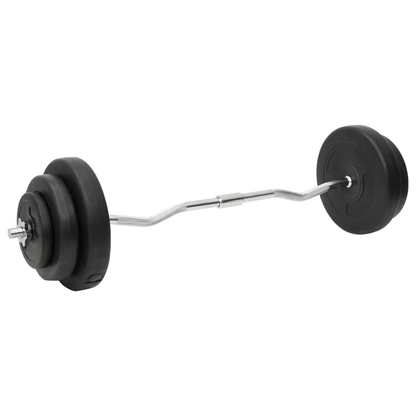 vidaXL 60 kg Barbell and Dumbbell Set: Versatile Fitness Gear - Fitness Max