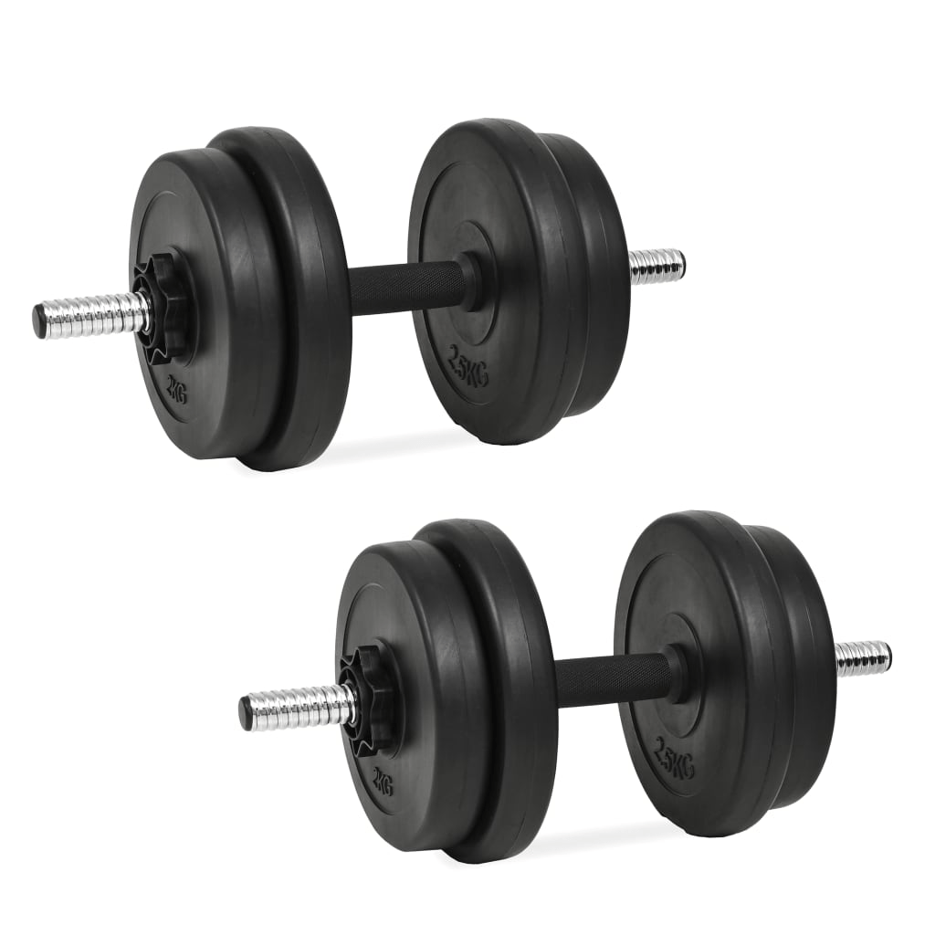 Dumbbell vidaXL 14 Piece Dumbbell Set 20 kg