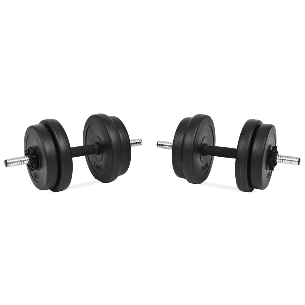 Dumbbell vidaXL 14 Piece Dumbbell Set 20 kg