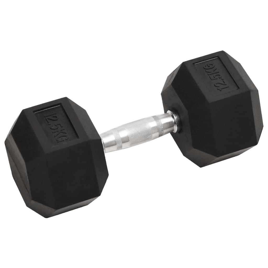 vidaXL 2 pcs 25 kg Cast Iron Dumbbells - Versatile Workout Weights - Fitness Max
