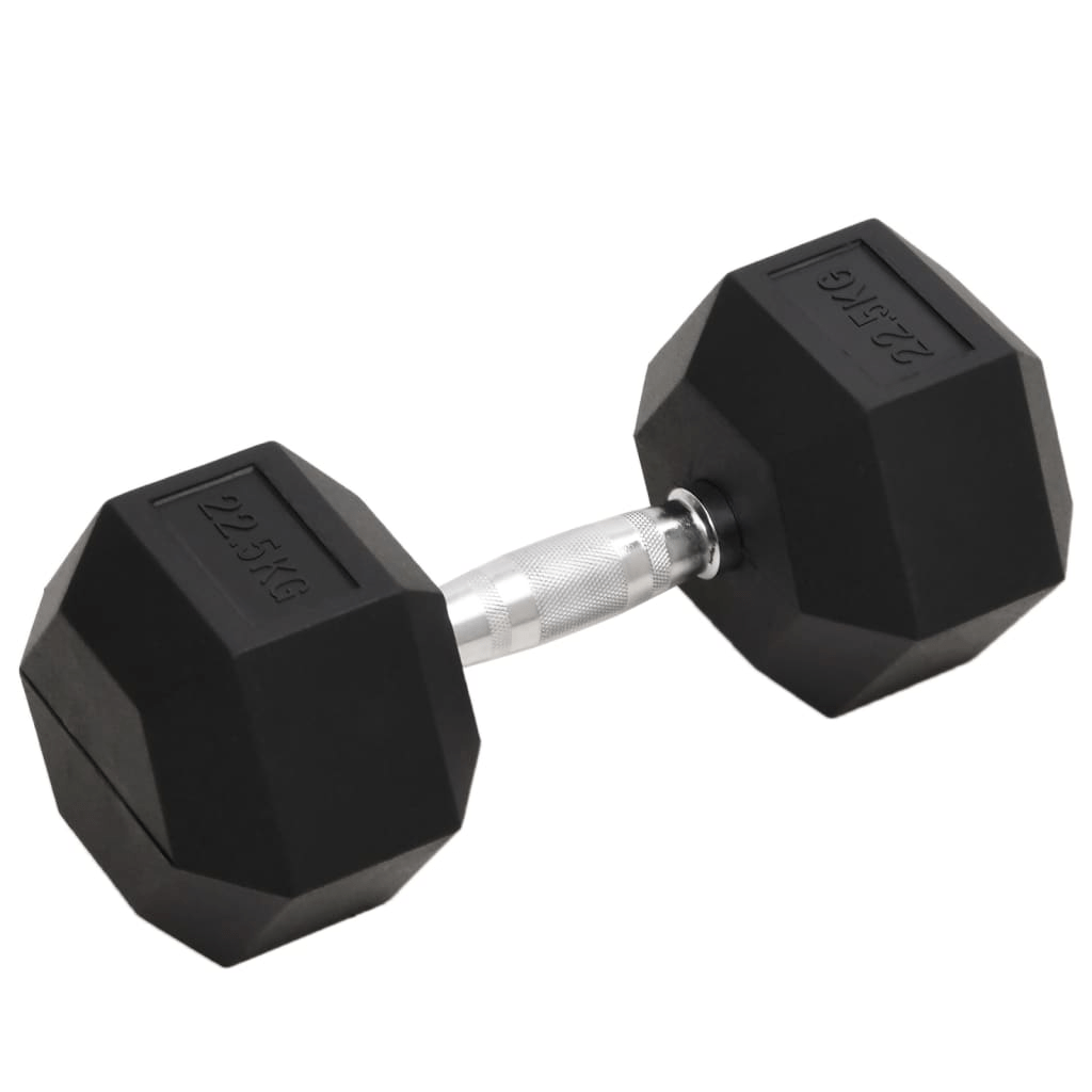 vidaXL 22.5 kg Cast Iron Dumbbell for Durable Strength Training - Fitness Max