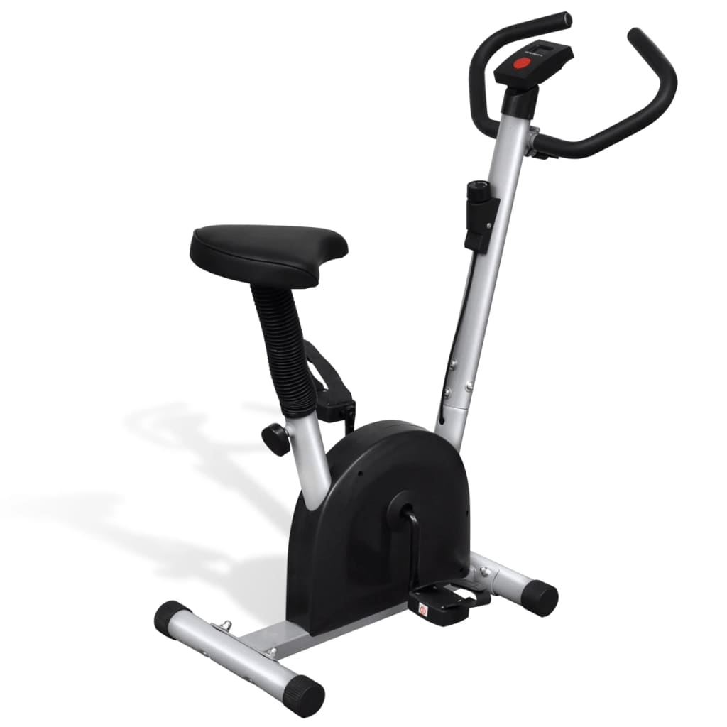 vidaXL Exercise Bike with Adjustable Seat - Compact, Quiet, Effective - Fitness Max