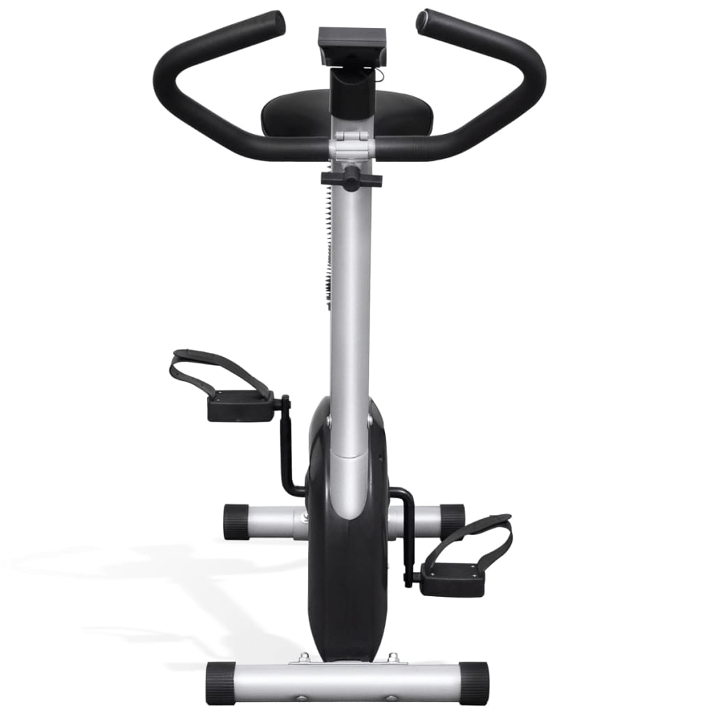 vidaXL Exercise Bike with Adjustable Seat - Compact, Quiet, Effective - Fitness Max