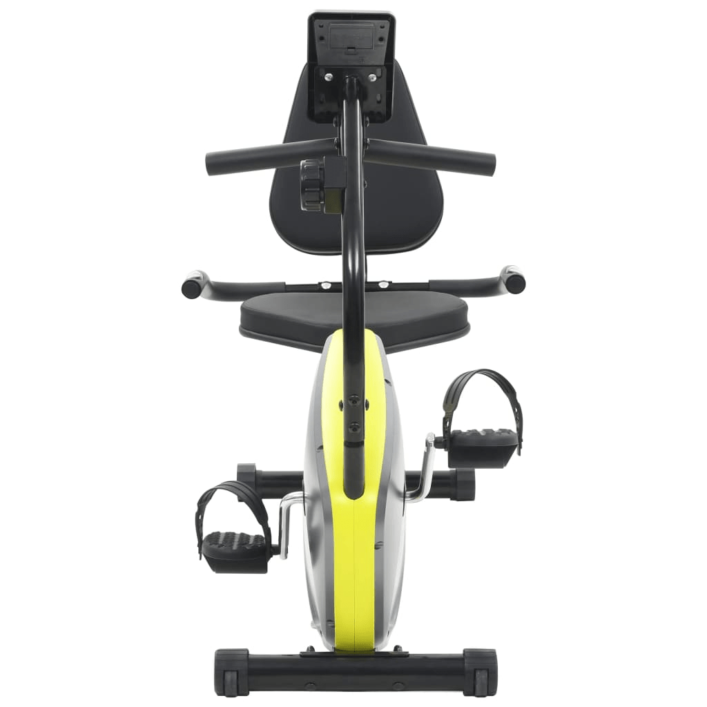 vidaXL Magnetic Recumbent Exercise Bike with Pulse - Home Fitness Gear - Fitness Max
