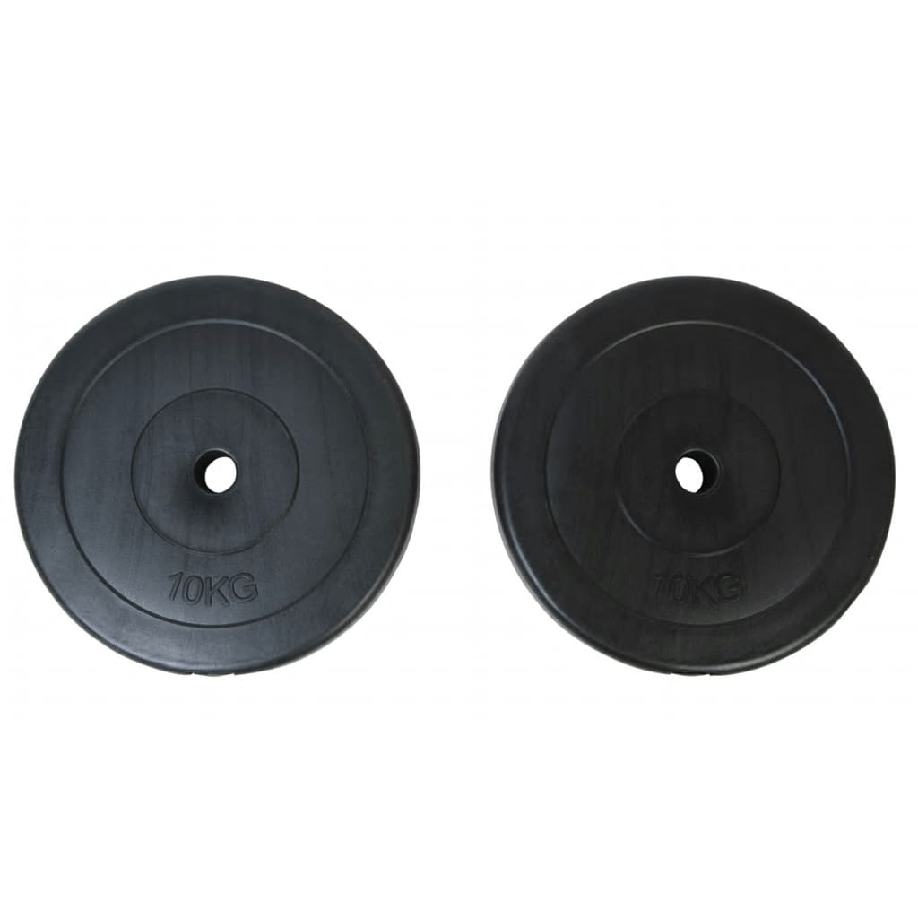 vidaXL 10 kg Weight Plates for Professional Home Weight Training - Fitness Max