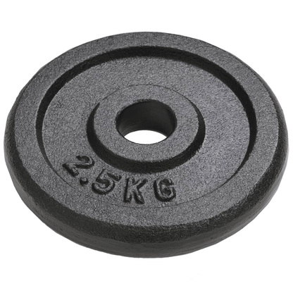 free weights vidaXL 8 pcs 8x2.5 kg Cast Iron Weight Plates