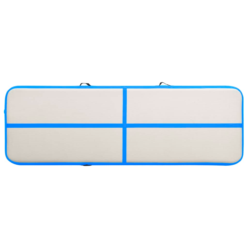 vidaXL Gymnastics Mat with Pump, 400x100x20 cm - Durable, Non-Slip, - Fitness Max